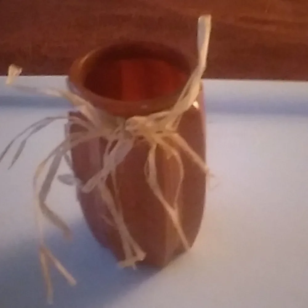 Orange Vase